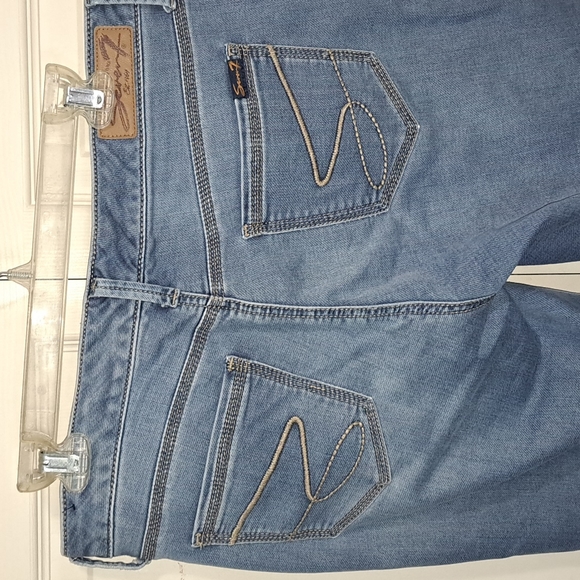 Seven7 5-pocket skinny denim jeans - size 10 - Picture 4 of 6